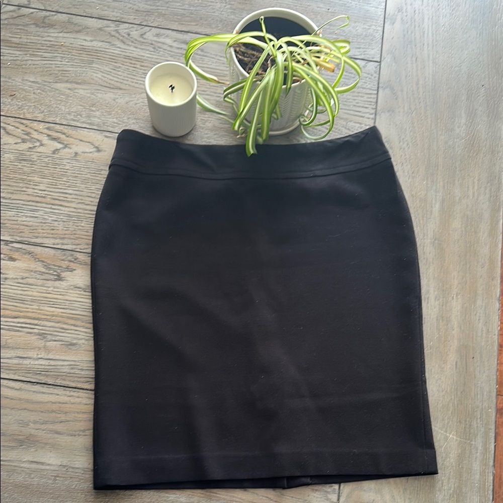 Talbots, Elegant Black Pencil Skirt, 12P